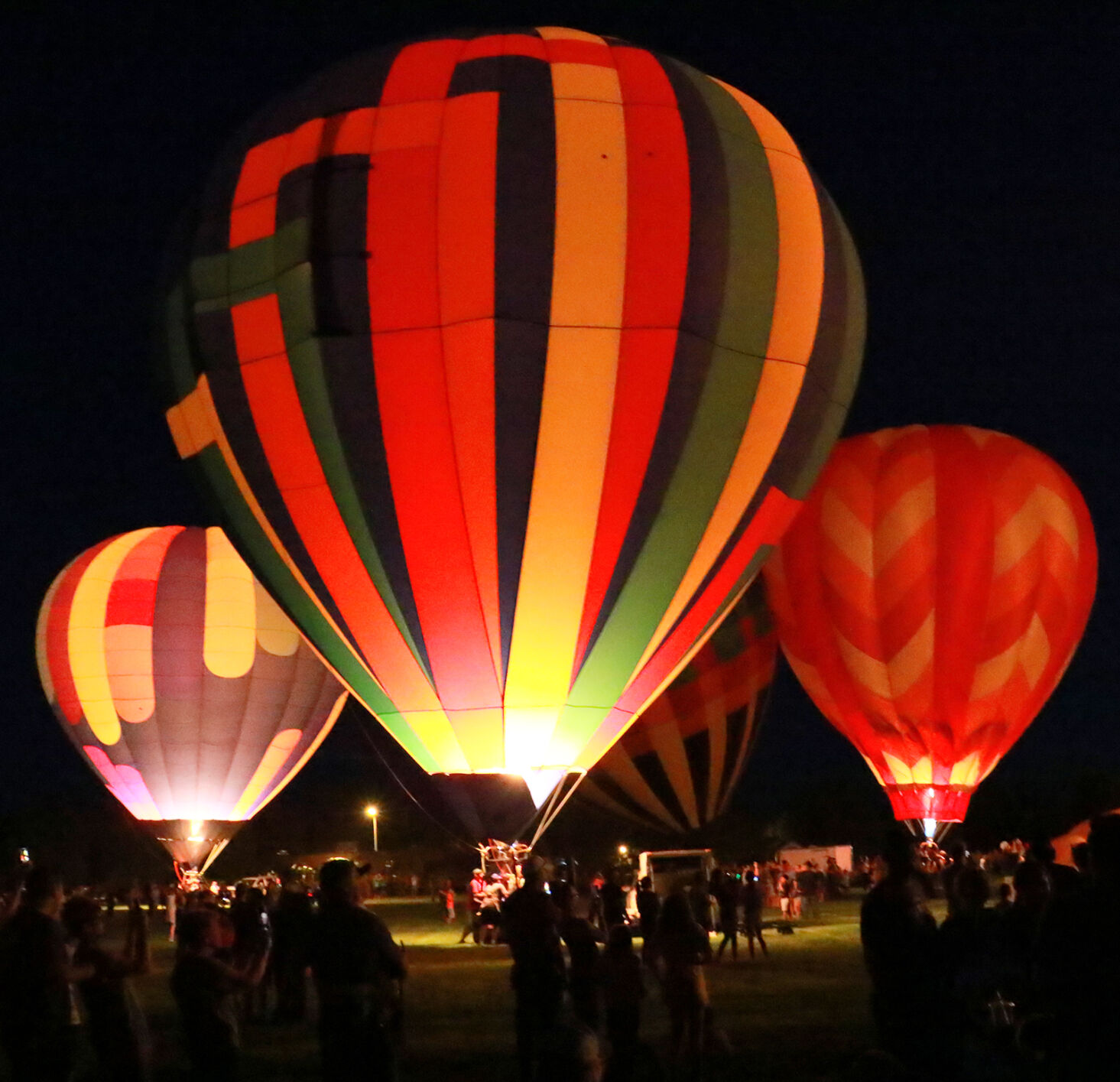 PHOTOS: Old West Night Glow Hot Air Balloon Festival 2022